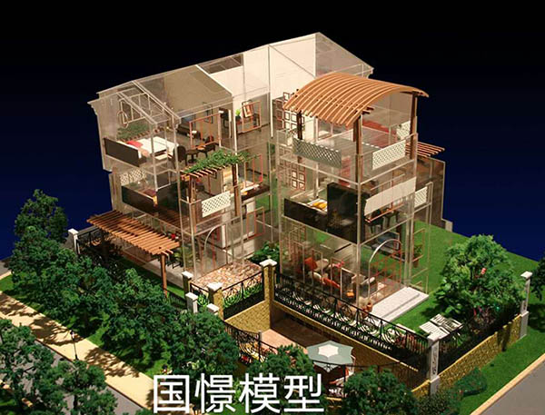 南漳县建筑模型